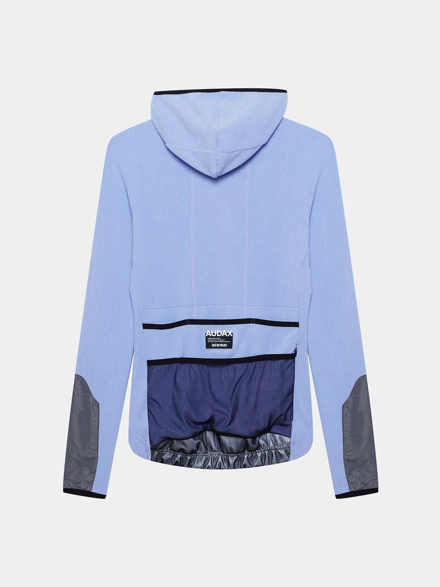 Café du Cycliste Ingrid Women's Microfleece Jersey Radtrikot langarm Verbena