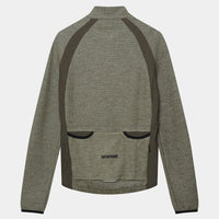 Café du Cycliste Marguerite Men's Long Sleeve Merino Cycling Jersey Radtrikot langarm Lichen Green