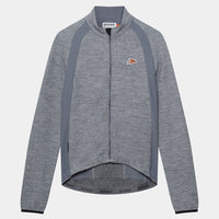 Café du Cycliste Marguerite Men's Long Sleeve Merino Cycling Jersey Radtrikot langarm Mountain Fog