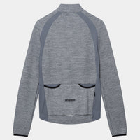 Café du Cycliste Marguerite Men's Long Sleeve Merino Cycling Jersey Radtrikot langarm Mountain Fog