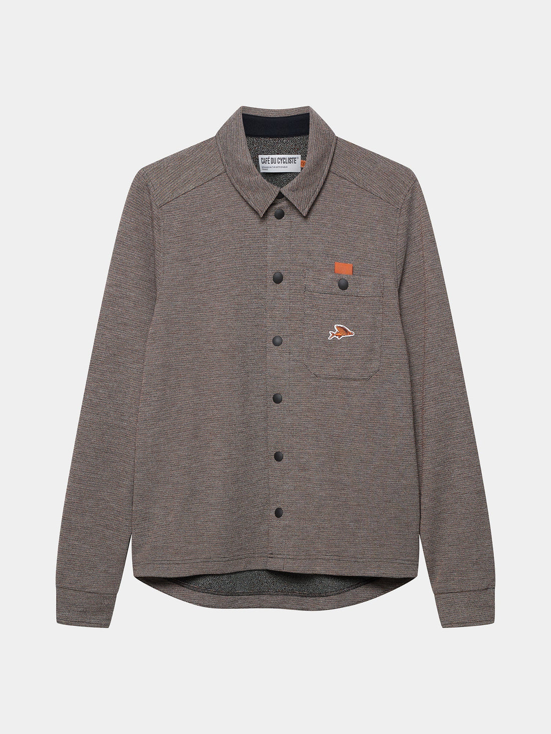 Café du Cycliste Pascaline Unisex Midweight Jersey Radtrikot langarm Henna