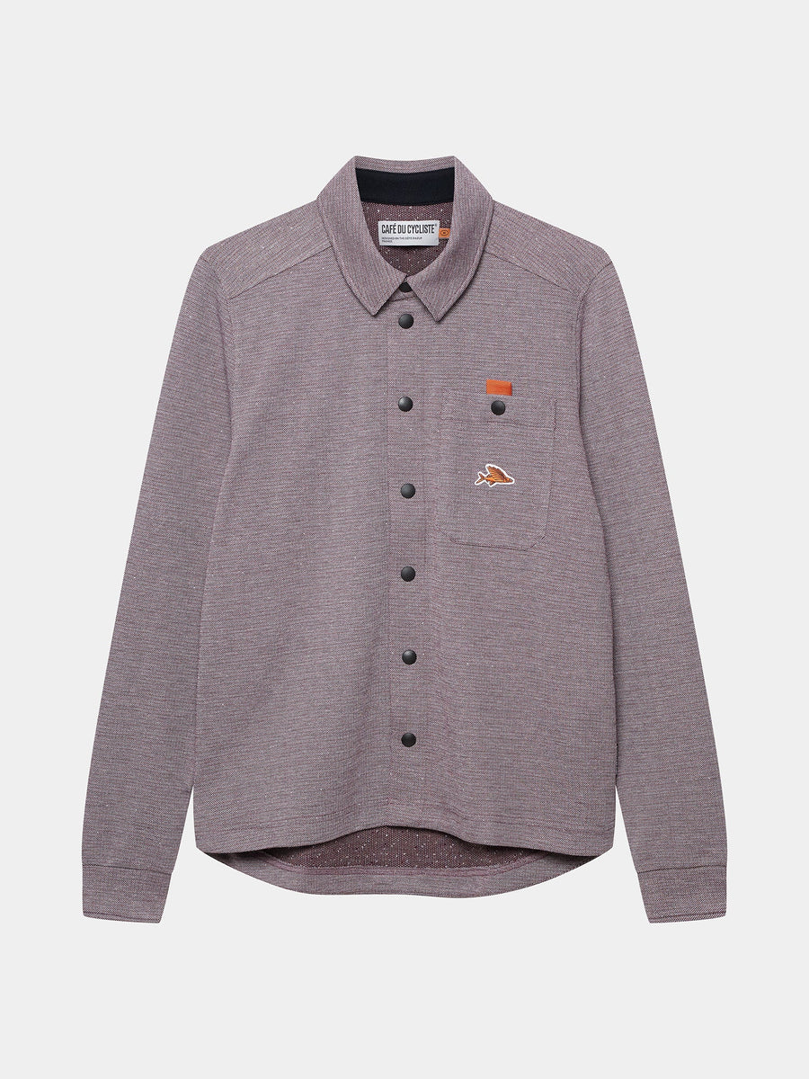 Café du Cycliste Pascaline Unisex Midweight Jersey Radtrikot langarm Light Quetsche