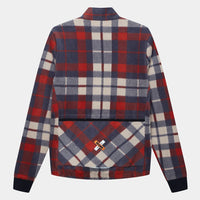 Café du Cycliste Solange Men's Fleece Cycling Jersey Long Sleeve Radtrikot langarm Anthracite / Clay