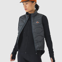 Café du Cycliste Alexia Unisex Thermal Gilet Thermo Weste Anthracite