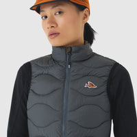 Café du Cycliste Alexia Unisex Thermal Gilet Thermo Weste Anthracite