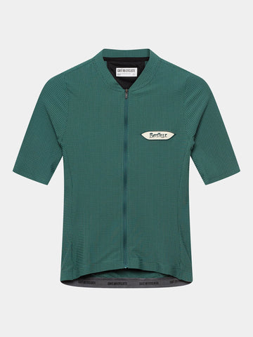 Café du Cycliste Emeline Men's Lightweight Jersey Radtrikot Alpine Green