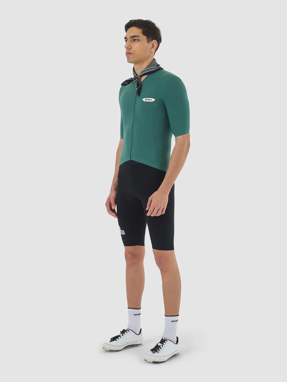 Café du Cycliste Emeline Men's Lightweight Jersey Radtrikot Alpine Green