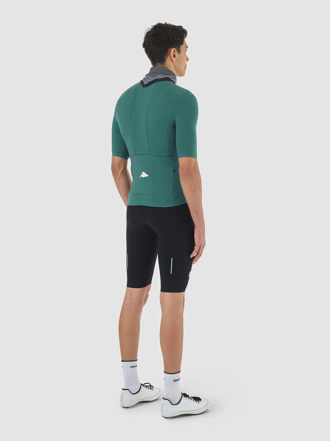 Café du Cycliste Emeline Men's Lightweight Jersey Radtrikot Alpine Green