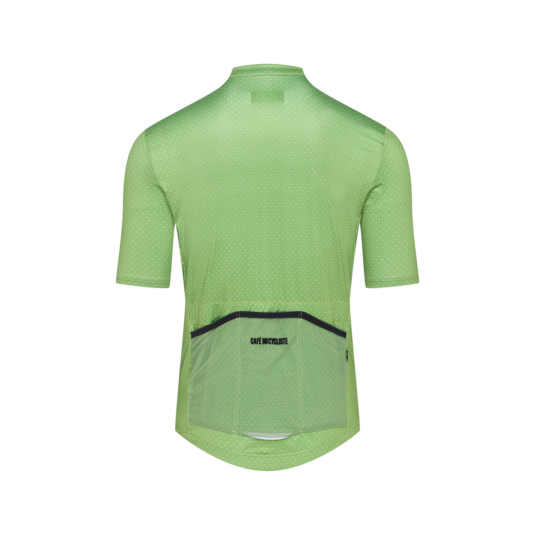 Café du Cycliste Fleurette V2 Men's Lightweight Cycling Jersey Radtrikot Cactus Green