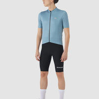 Café du Cycliste Fleurette V2 Men's Lightweight Cycling Jersey Radtrikot Deep Water