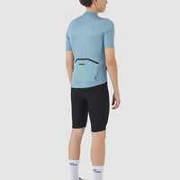 Café du Cycliste Fleurette V2 Men's Lightweight Cycling Jersey Radtrikot Deep Water