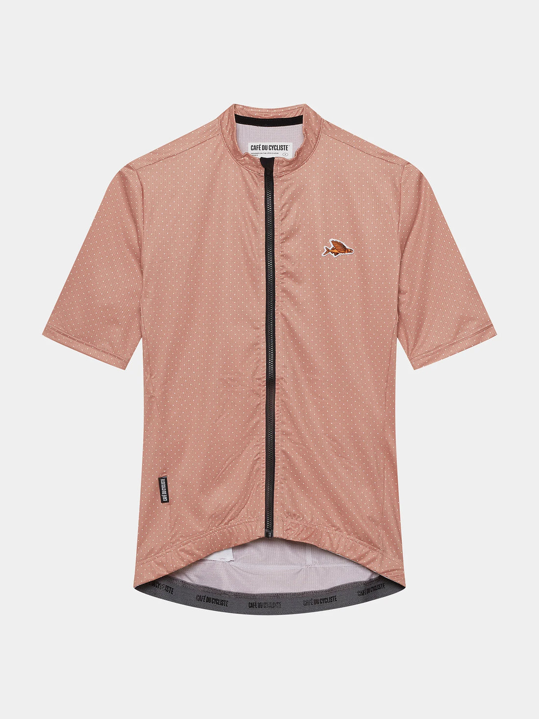 Café du Cycliste Fleurette V2 Women's Lightweight Cycling Jersey Radtrikot Rose Sand