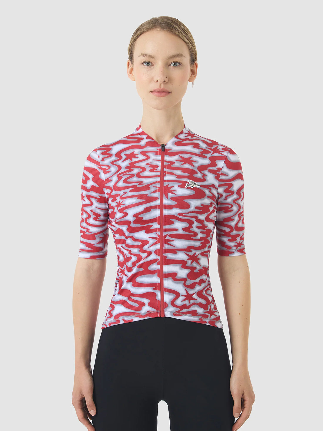 Café du Cycliste Women's Superlight Jersey Laurette Radtrikot Stars / Fired Moon