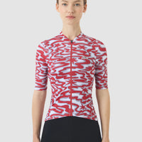 Café du Cycliste Women's Superlight Jersey Laurette Radtrikot Stars / Fired Moon