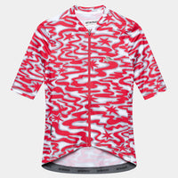 Café du Cycliste Women's Superlight Jersey Laurette Radtrikot Stars / Fired Moon