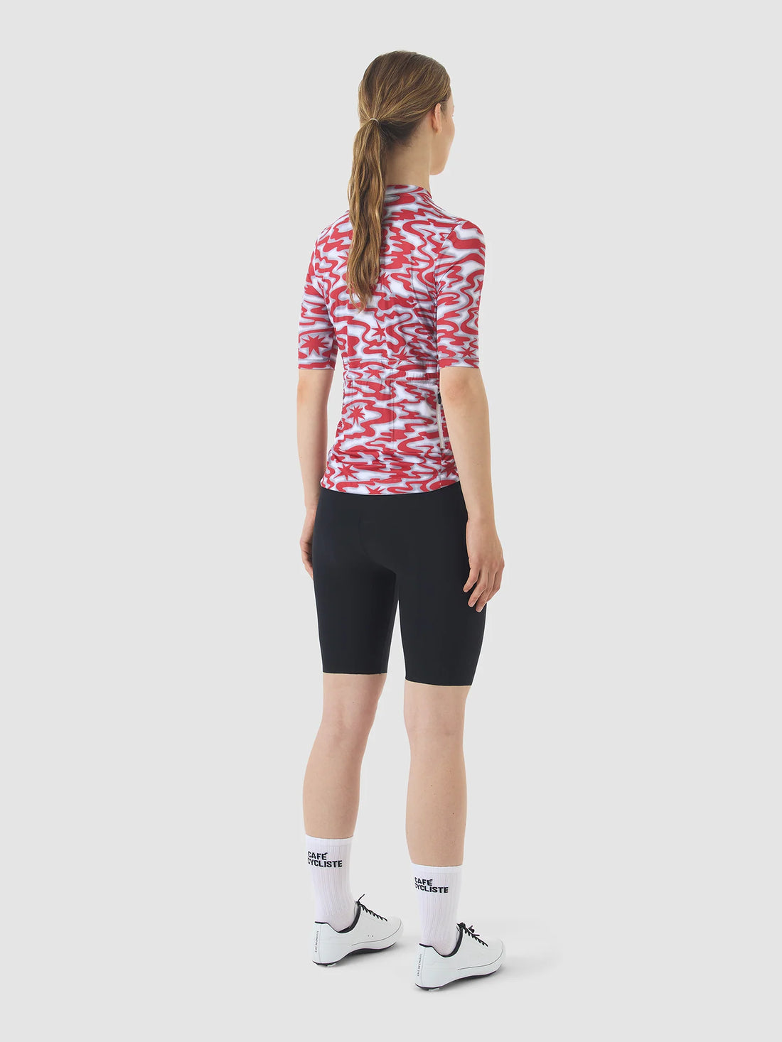 Café du Cycliste Women's Superlight Jersey Laurette Radtrikot Stars / Fired Moon