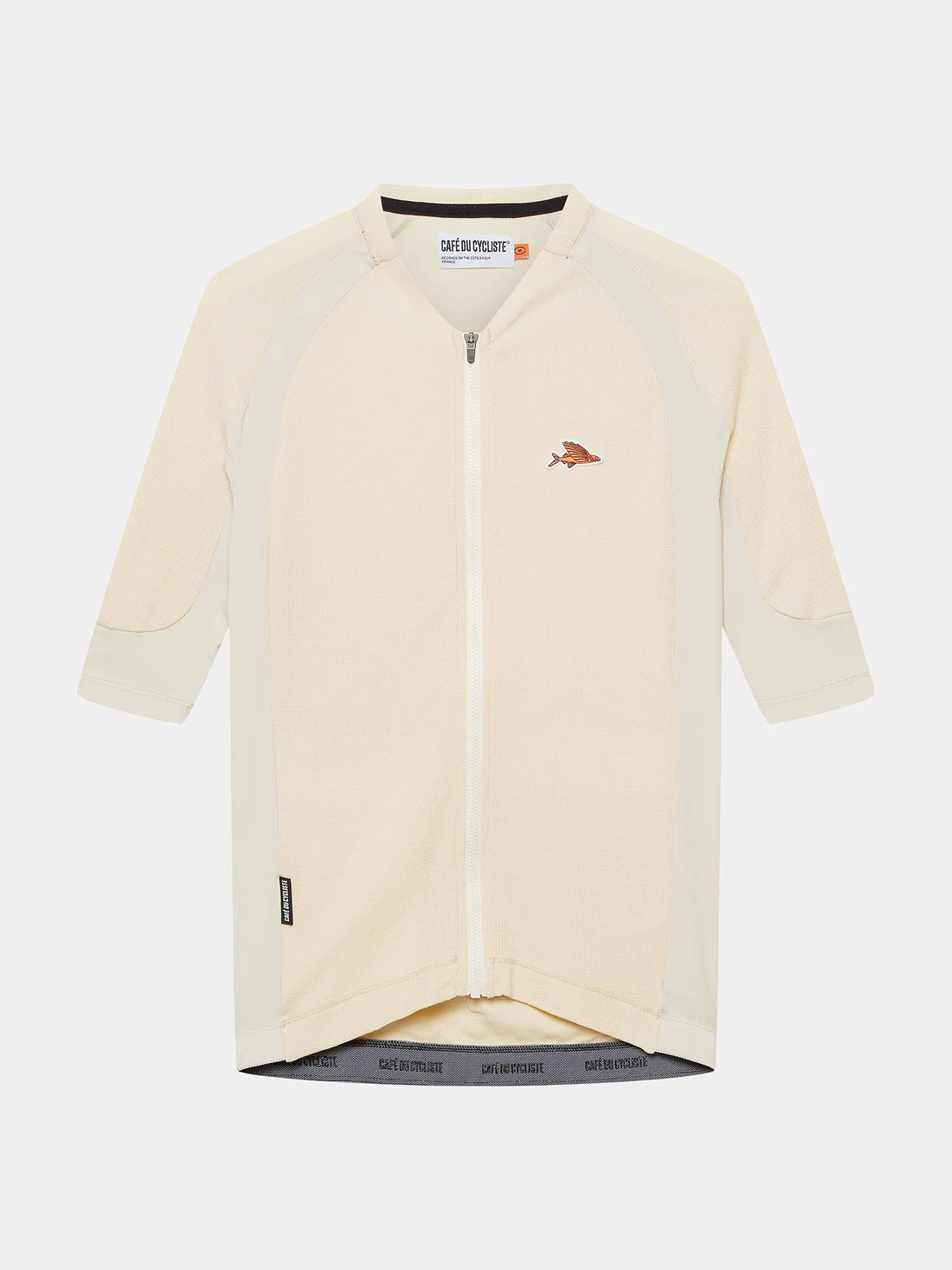 Café du Cycliste Mireille Men's Merino Jersey Radtrikot Fog