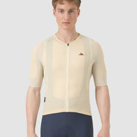 Café du Cycliste Mireille Men's Merino Jersey Radtrikot Fog