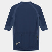 Café du Cycliste Mireille Men's Merino Jersey Radtrikot Navy Blue