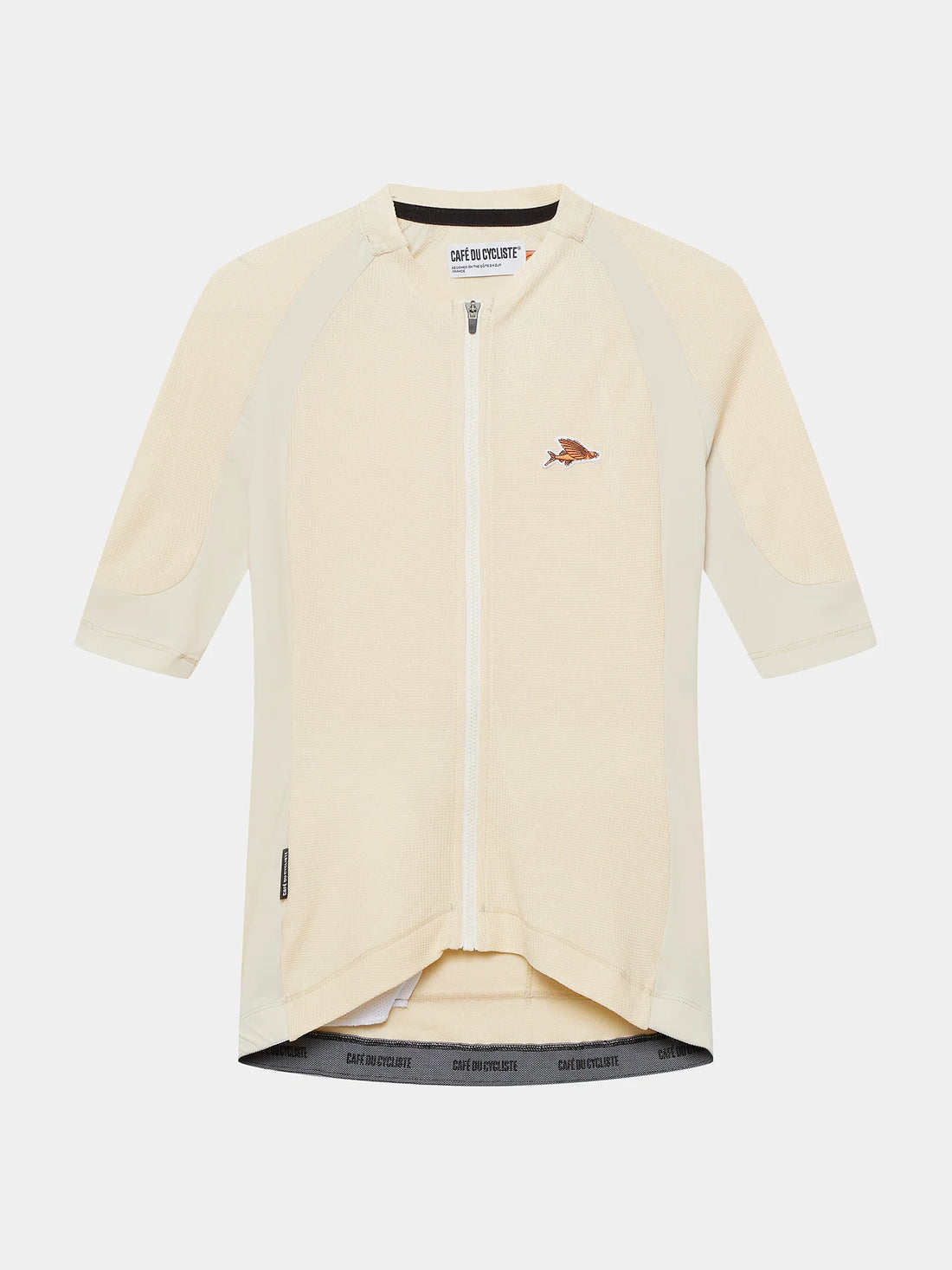 Café du Cycliste Mireille Women's Merino Jersey Radtrikot Fog