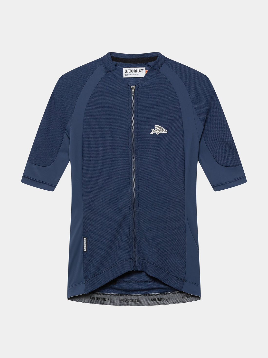 Café du Cycliste Mireille Women's Merino Jersey Radtrikot Navy Blue