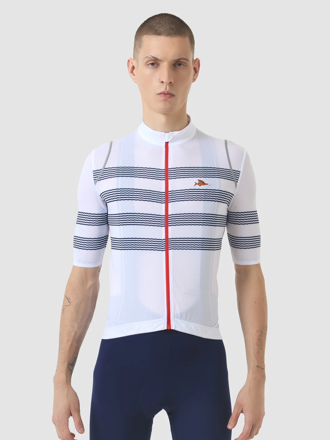 Café du Cycliste Mona Men's Superlight Jersey Radtrikot Mariniere