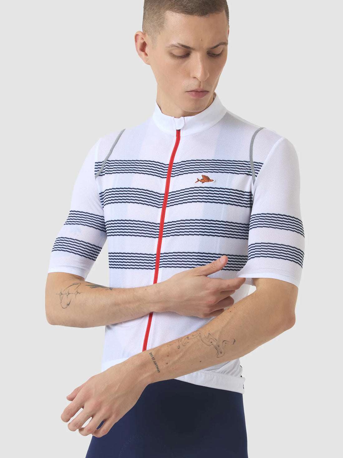 Café du Cycliste Mona Men's Superlight Jersey Radtrikot Mariniere