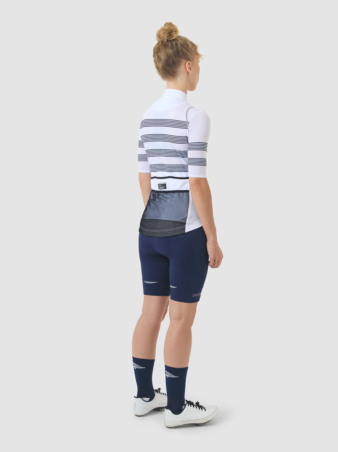 Café du Cycliste Mona Women's Superlight Cycling Jersey Radtrikot Mariniere