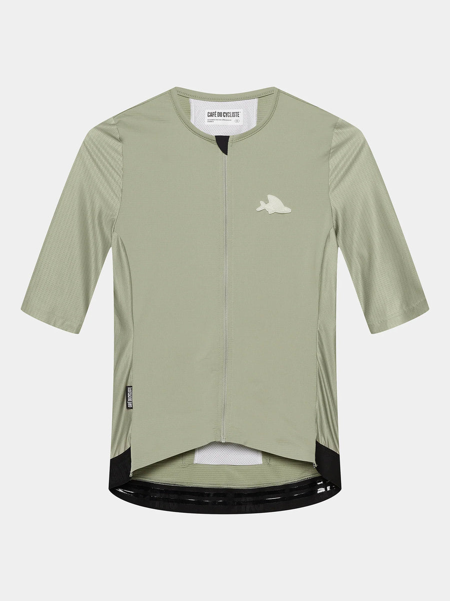 Café du Cycliste Olympe Textured Men's Jersey Radtrikot Puddle