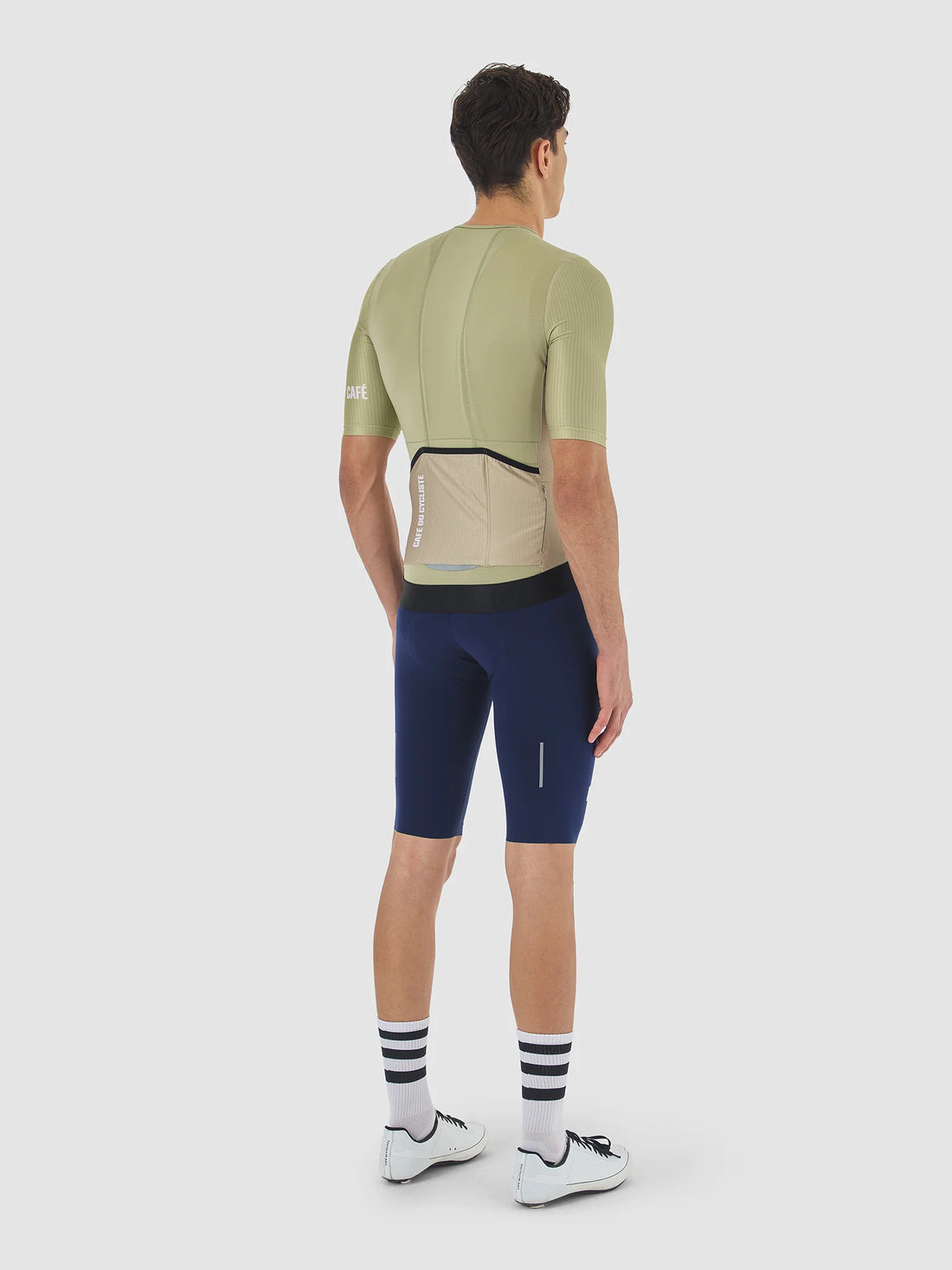 Café du Cycliste Olympe Textured Men's Jersey Radtrikot Puddle