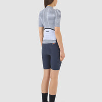 Café du Cycliste Romy Women's Jersey Radtrikot White Navy