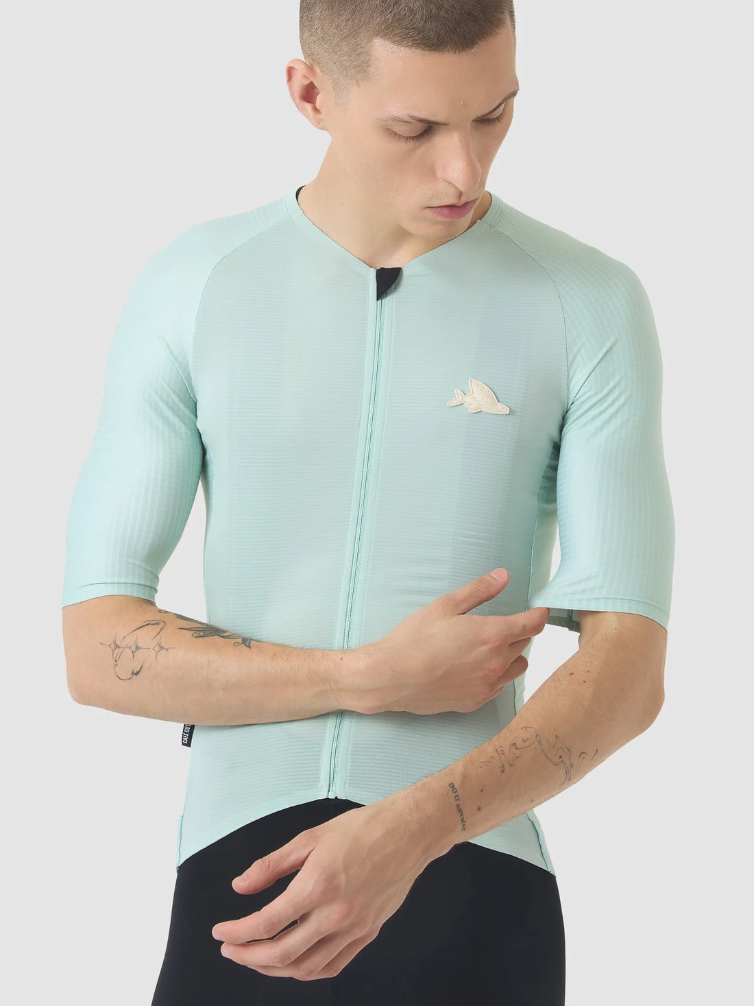 Café du Cycliste Men's Superlight Jersey Vinciane Radtrikot Jadeite