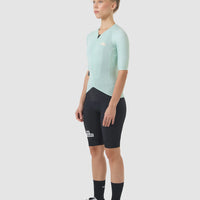 Café du Cycliste Women's Superlight Jersey Vinciane Radtrikot Jadeite