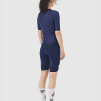 Café du Cycliste Women's Superlight Jersey Vinciane Radtrikot Navy Blue