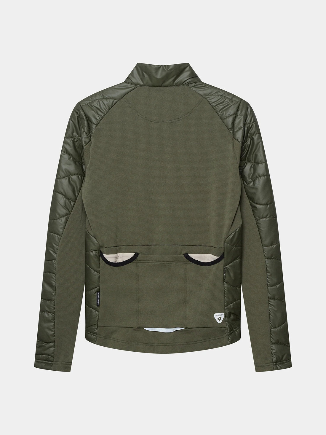 Café du Cycliste Albertine V2 Men's Thermal Cycling Jacked Winter Fahrradjacke Khaki