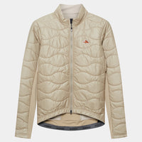 Café du Cycliste Albertine V2 Men's Thermal Cycling Jacked Winter Fahrradjacke Pearl Grey