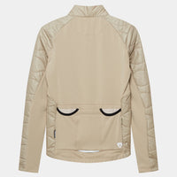 Café du Cycliste Albertine V2 Men's Thermal Cycling Jacked Winter Fahrradjacke Pearl Grey