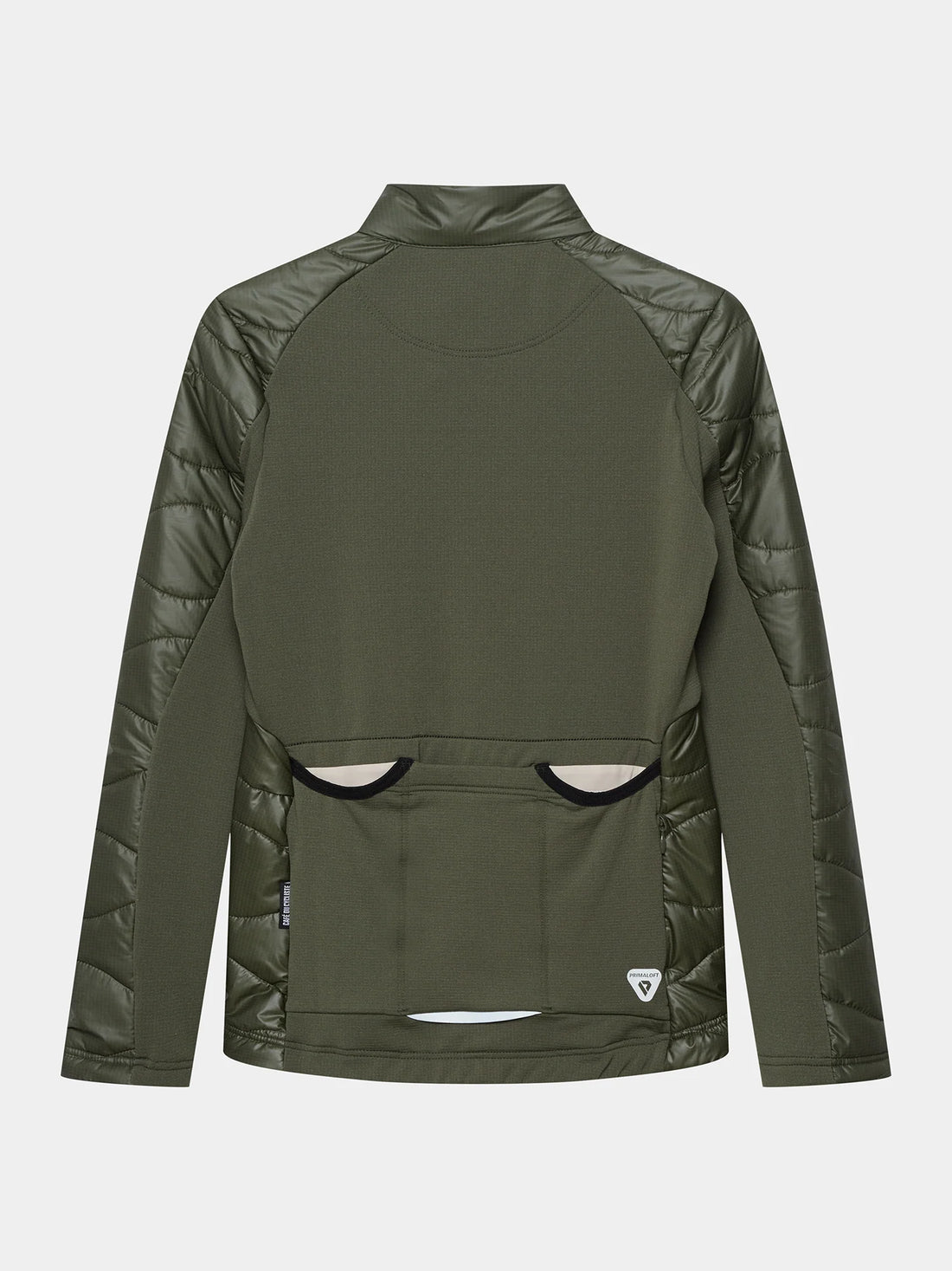 Café du Cycliste Albertine V2 Women's Thermal Cycling Jacked Winter Fahrradjacke Khaki