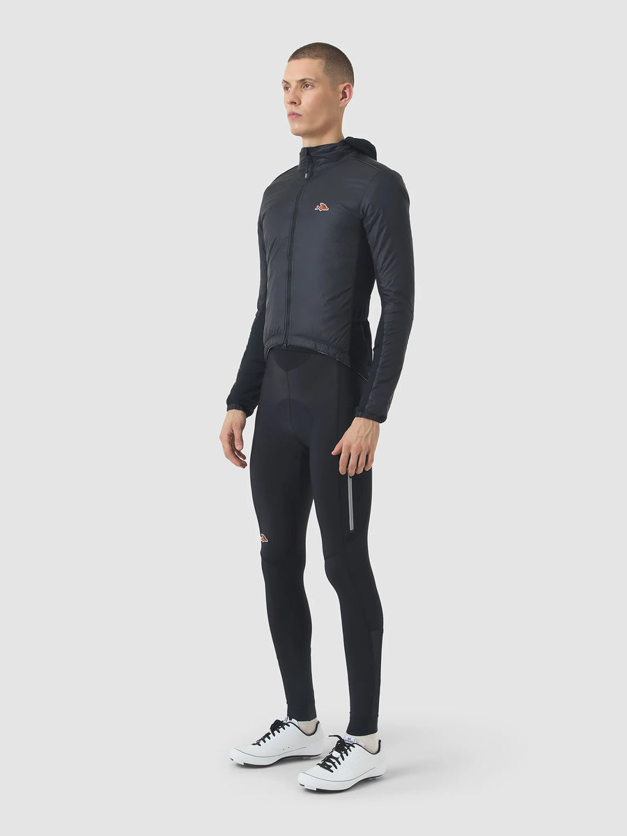 Café du Cycliste Lise Men's Insulated Jacket Fahrradjacke Black
