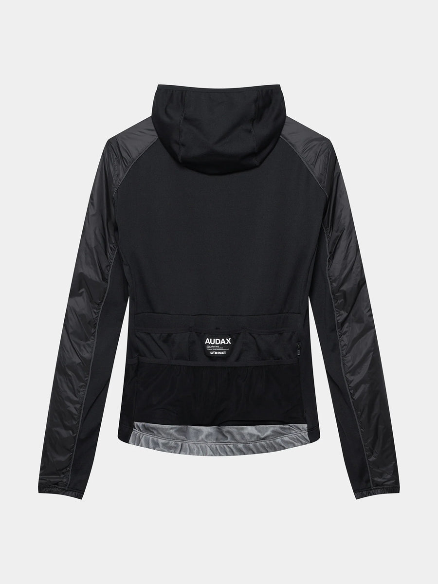 Café du Cycliste Lise Men's Insulated Jacket Fahrradjacke Black