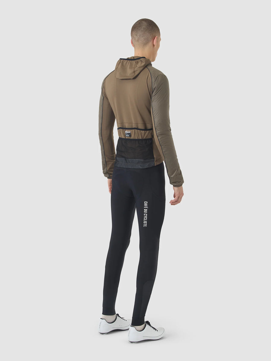 Café du Cycliste Lise Men's Insulated Jacket Fahrradjacke Carob