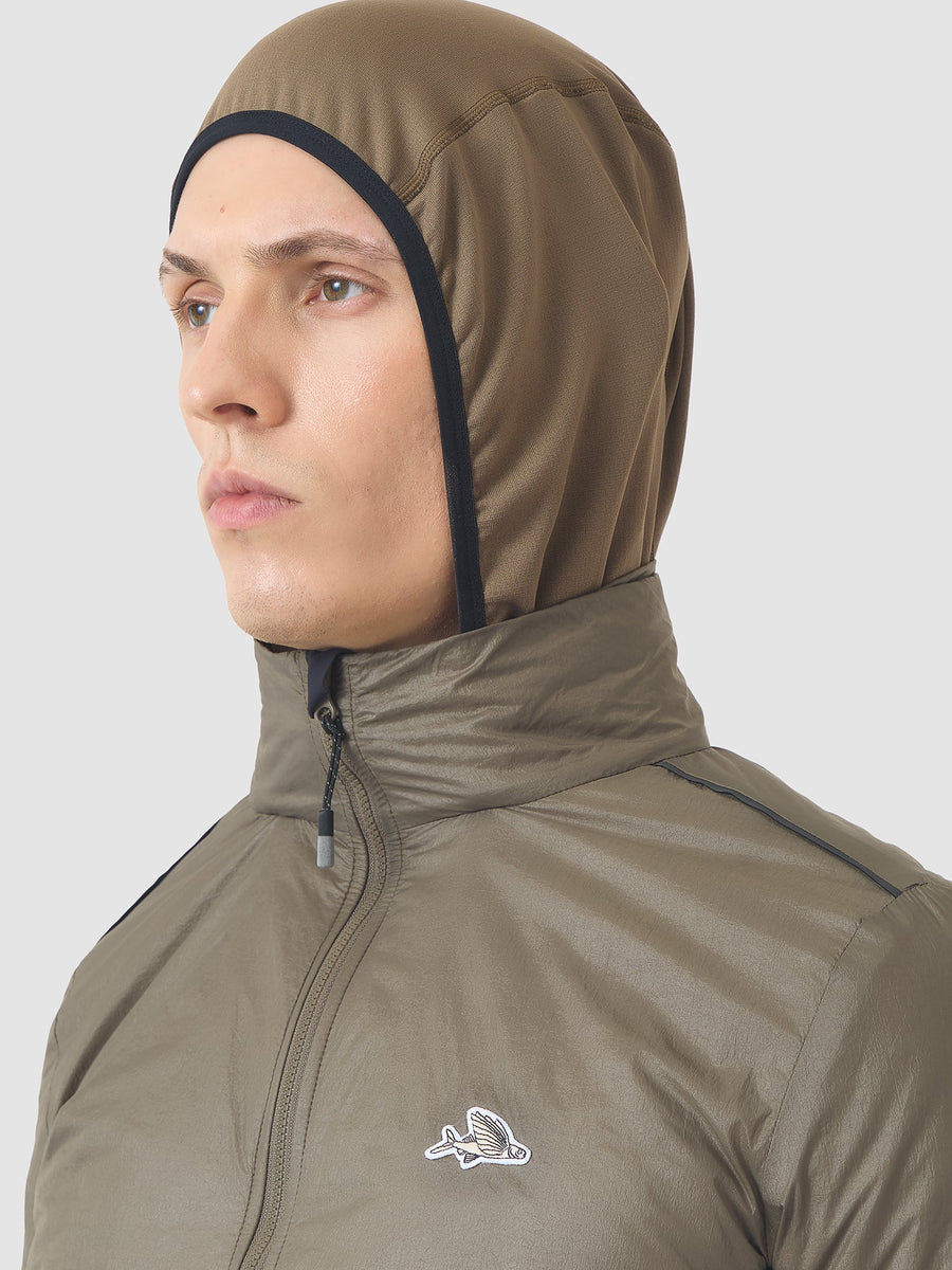 Café du Cycliste Lise Men's Insulated Jacket Fahrradjacke Carob