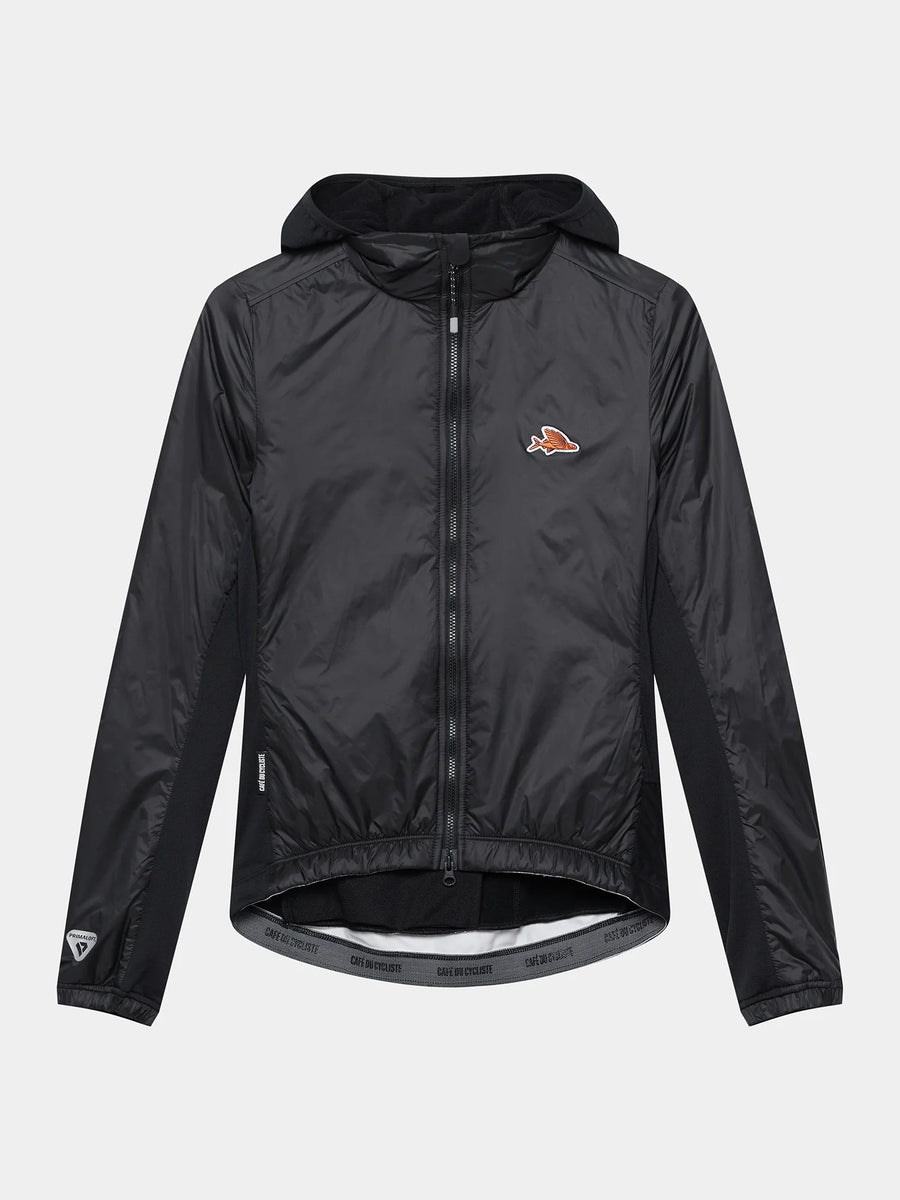 Café du Cycliste Lise Women's Insulated Jacket Fahrradjacke Black