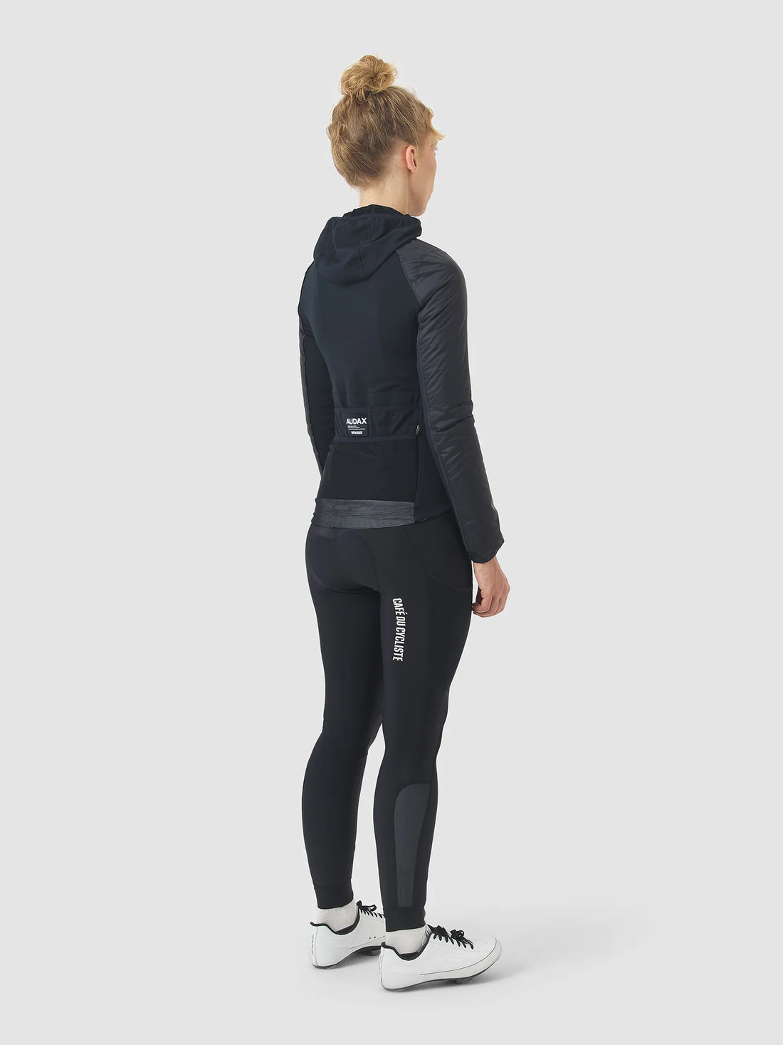 Café du Cycliste Lise Women's Insulated Jacket Fahrradjacke Black