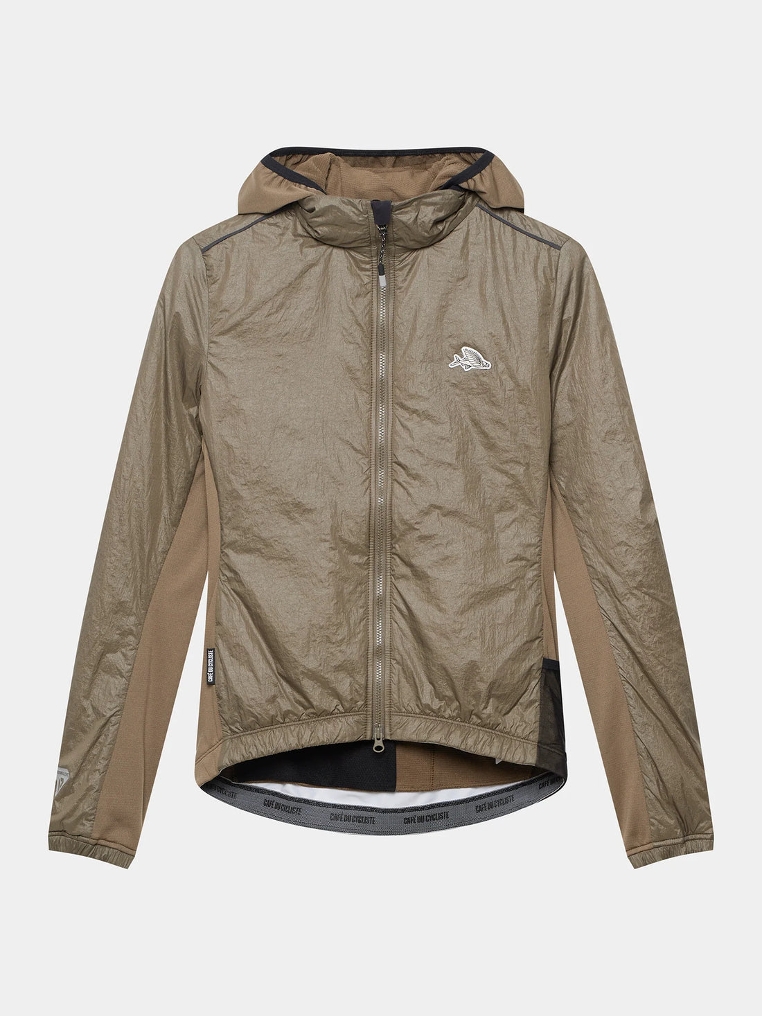 Café du Cycliste Lise Women's Insulated Jacket Fahrradjacke Carob