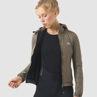 Café du Cycliste Lise Women's Insulated Jacket Fahrradjacke Carob