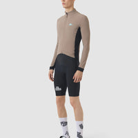 Café du Cycliste Manon Men's Softshell Jacket Fahrradjacke Oyster Grey