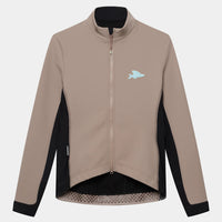 Café du Cycliste Manon Men's Softshell Jacket Fahrradjacke Oyster Grey