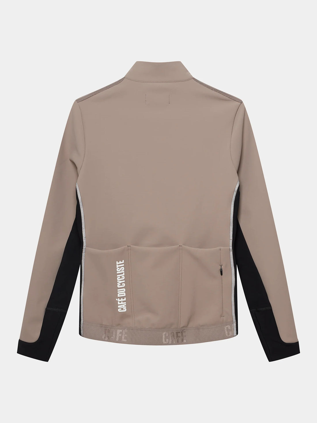 Café du Cycliste Manon Men's Softshell Jacket Fahrradjacke Oyster Grey