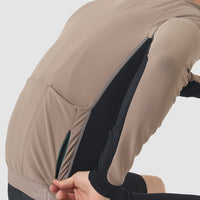 Café du Cycliste Manon Men's Softshell Jacket Fahrradjacke Oyster Grey